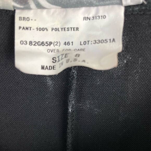 Dressbarn Matching Half Sleeve Top and Black Pants Size 8 EUC - Picture 11 of 11